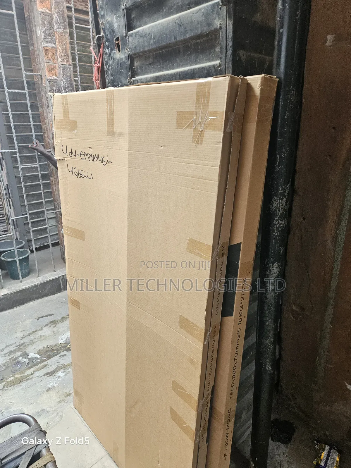 300w New Africell Solar Panel Supplied to Ughelli