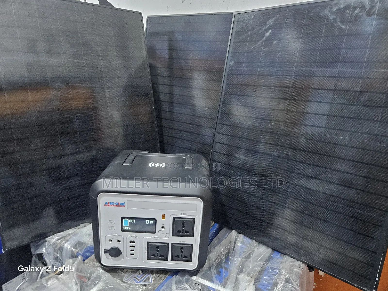 And1 1200w 12v Solar Generator Solar Panel