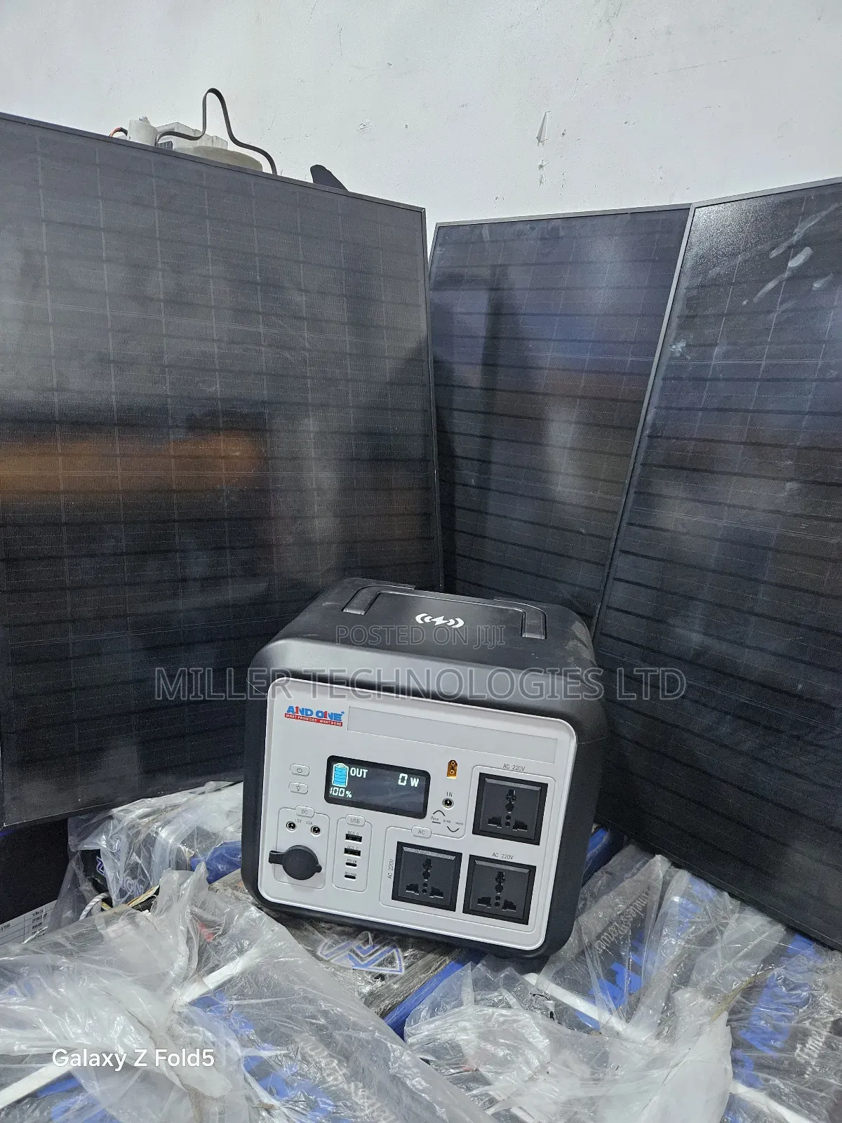 And1 1200w 12v Solar Generator Solar Panel