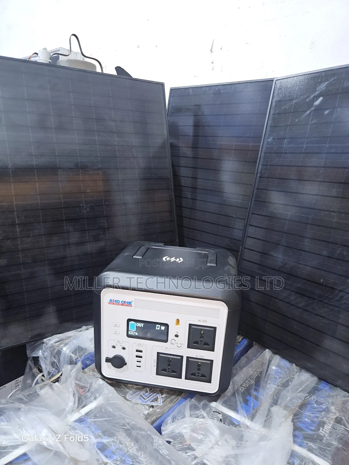 And1 1200w 12v Solar Generator Solar Panel
