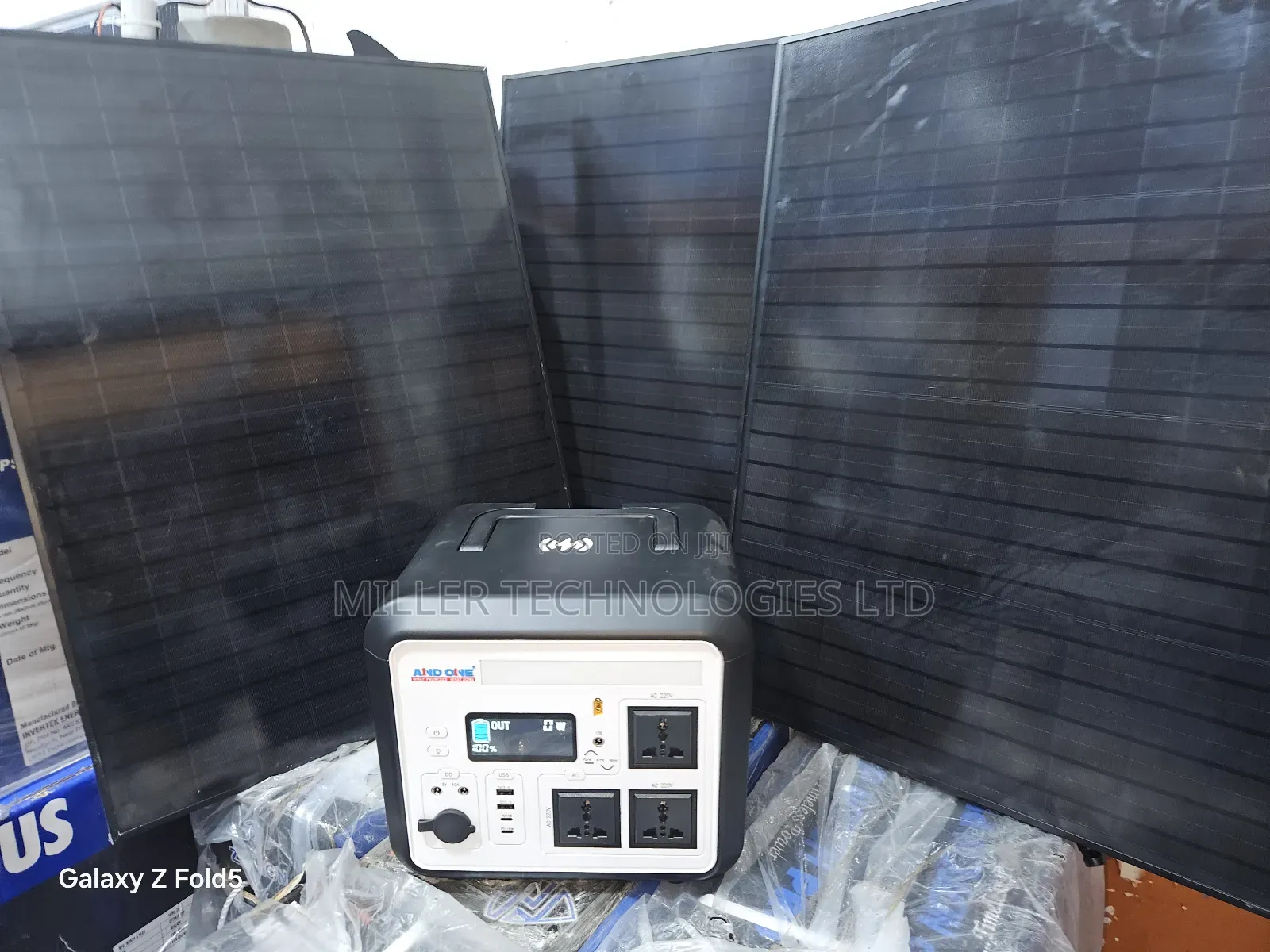 And1 1200w 12v Solar Generator Solar Panel