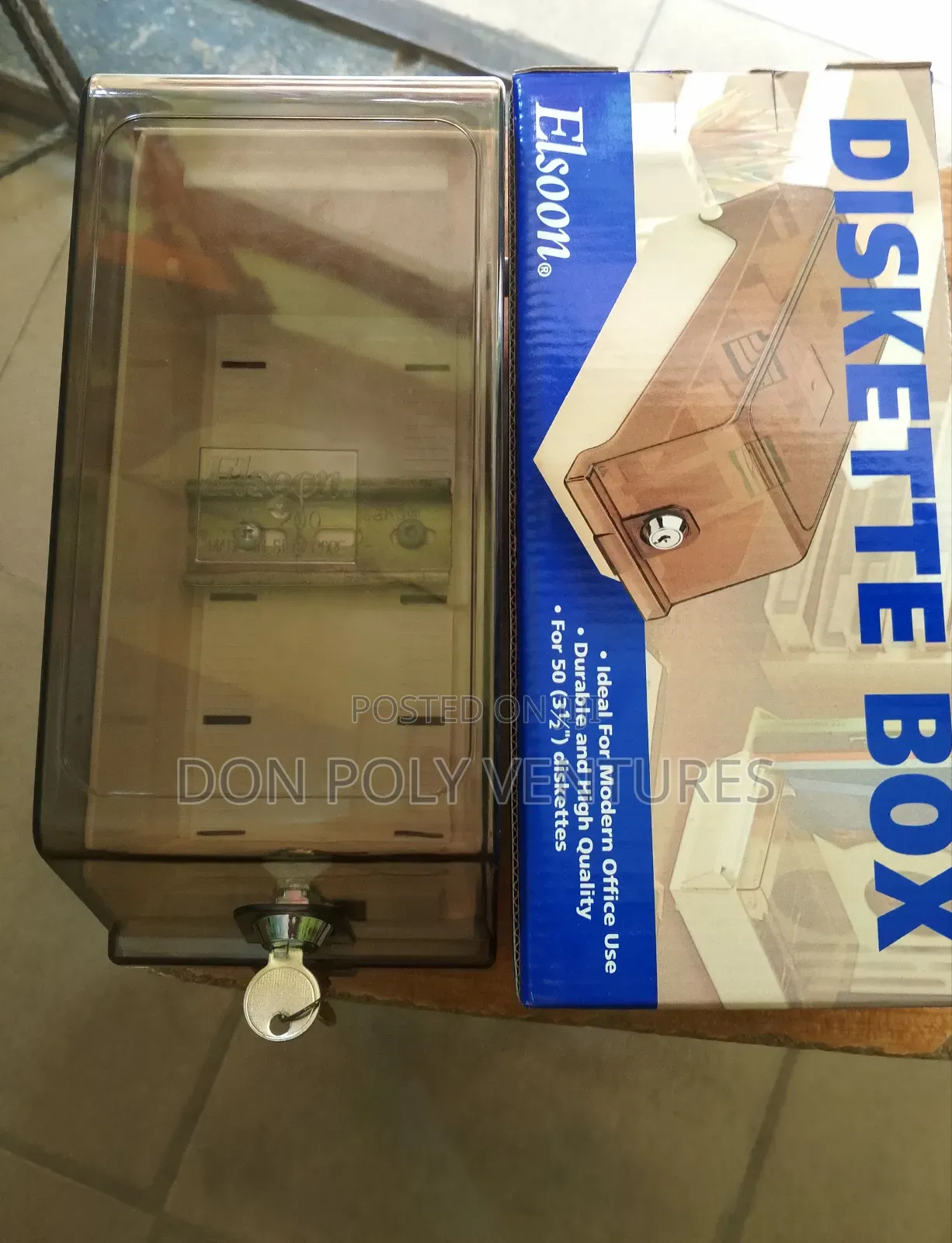 2-4way Box Glass With Key