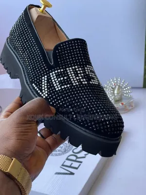 Versace Stoned Loafers Available