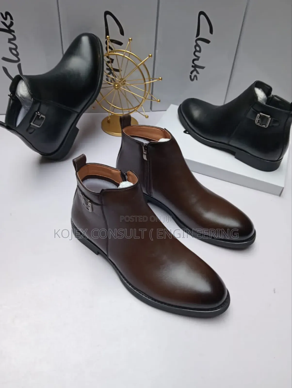 Leather Clarks Shoes Available