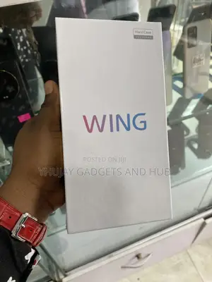 New LG Wing 5G 256 GB Black