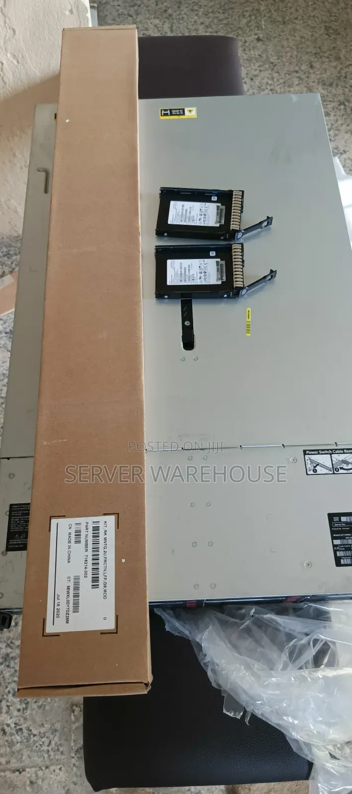 New Server HP ProLiant DL380 Gen10 64GB Intel Xeon HDD 4T