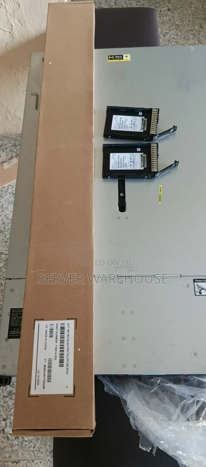 New Server HP ProLiant DL380 Gen10 64GB Intel Xeon HDD 4T