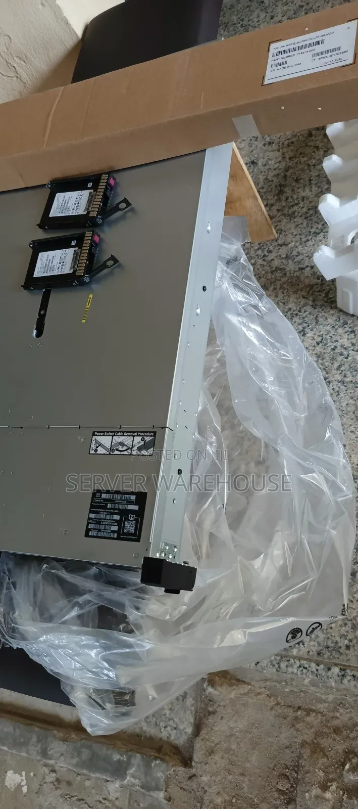 New Server HP ProLiant DL380 Gen10 64GB Intel Xeon HDD 4T
