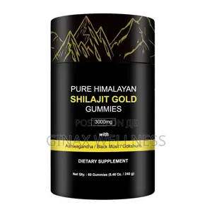 Pure Himalayan Shilajit Gold Gummies for Energy and Vitality (3000mg)
