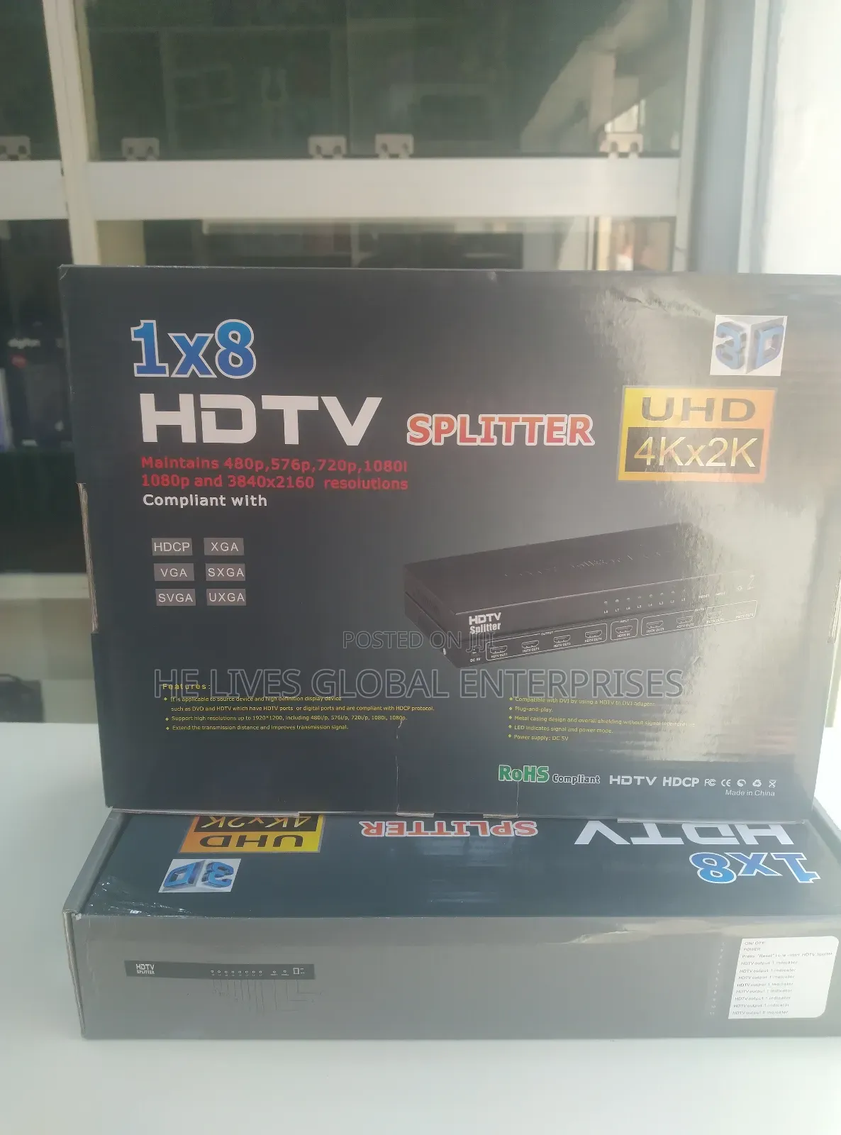 HDMI Splitter 8 Ways