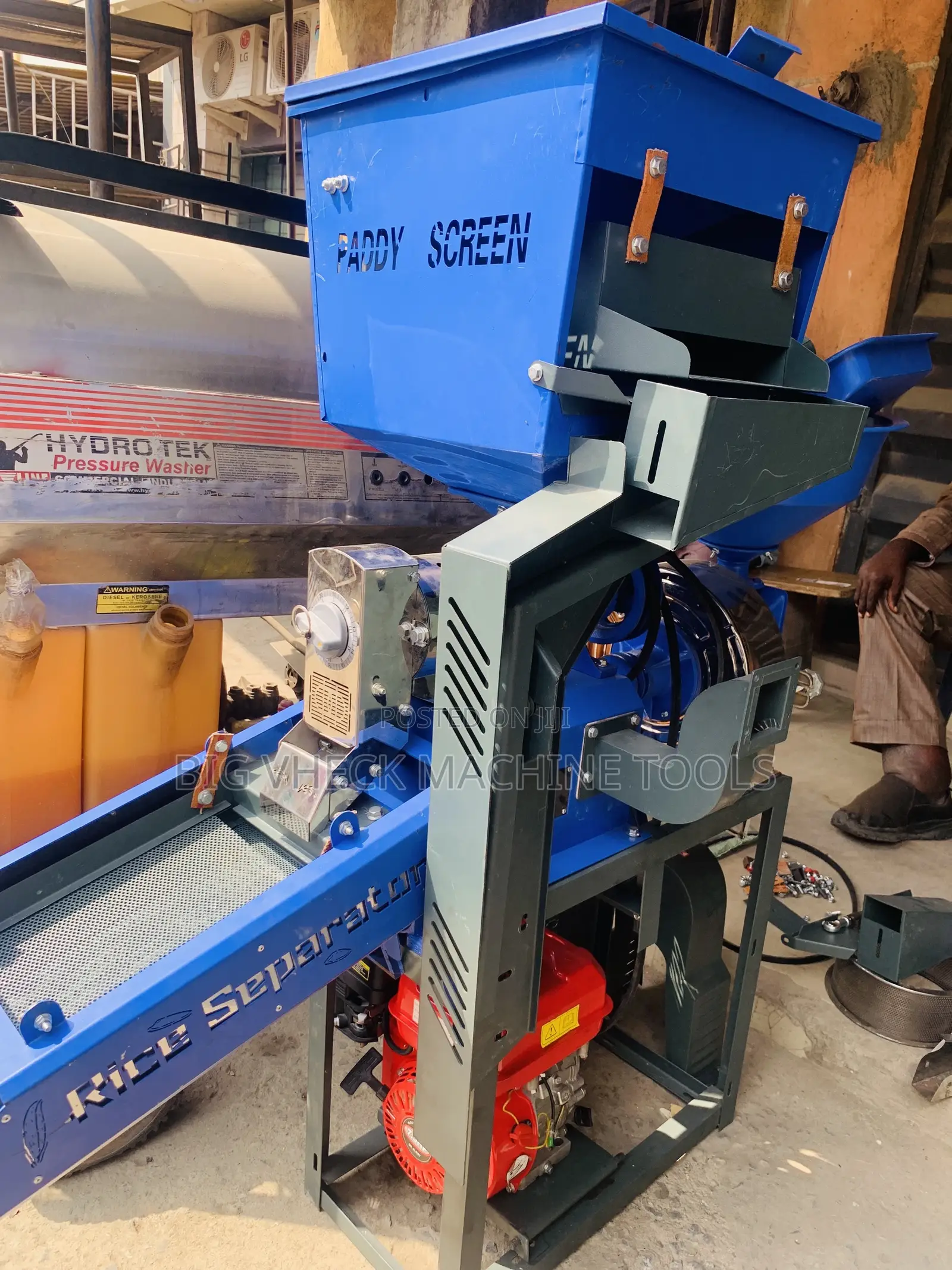 Rice Milling Machine (Gasoline Engine)
