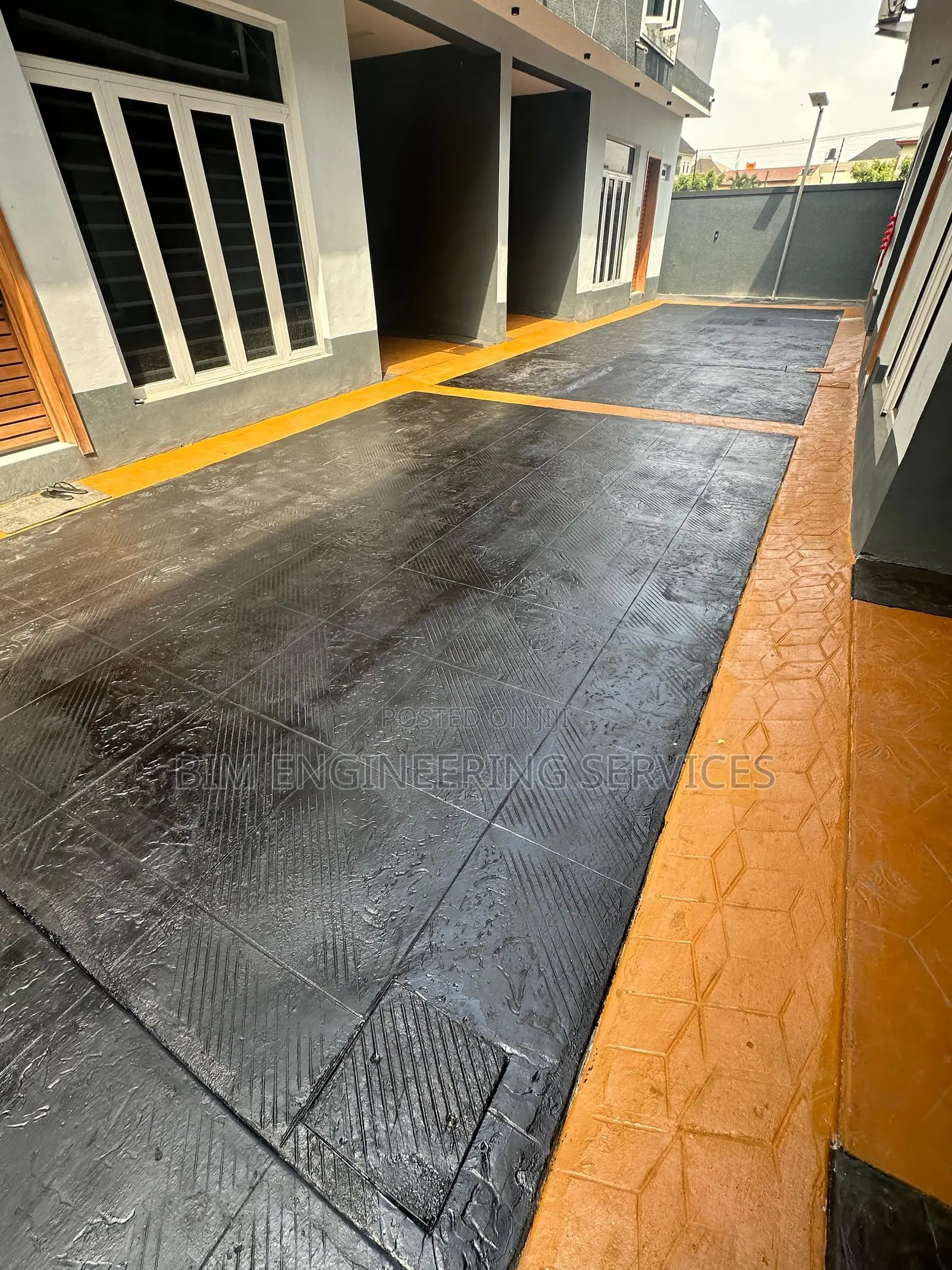 Acrylic Paint Black And Yellow Cement Xylene