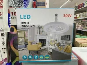 LED Multi-Function Fan With Light