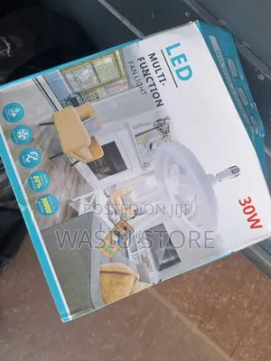 LED Multi-Function Fan With Light