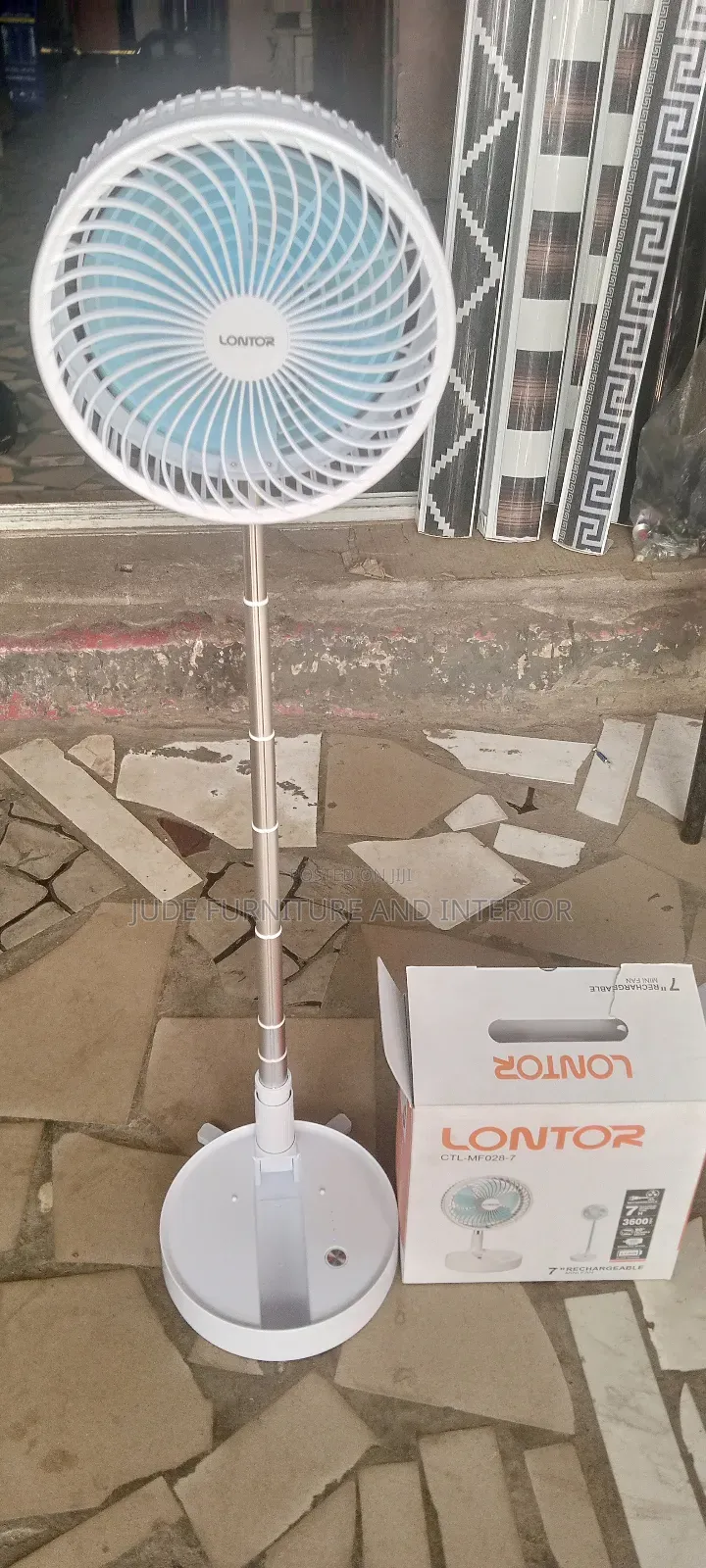 Lontor Adjustable Desk Fan