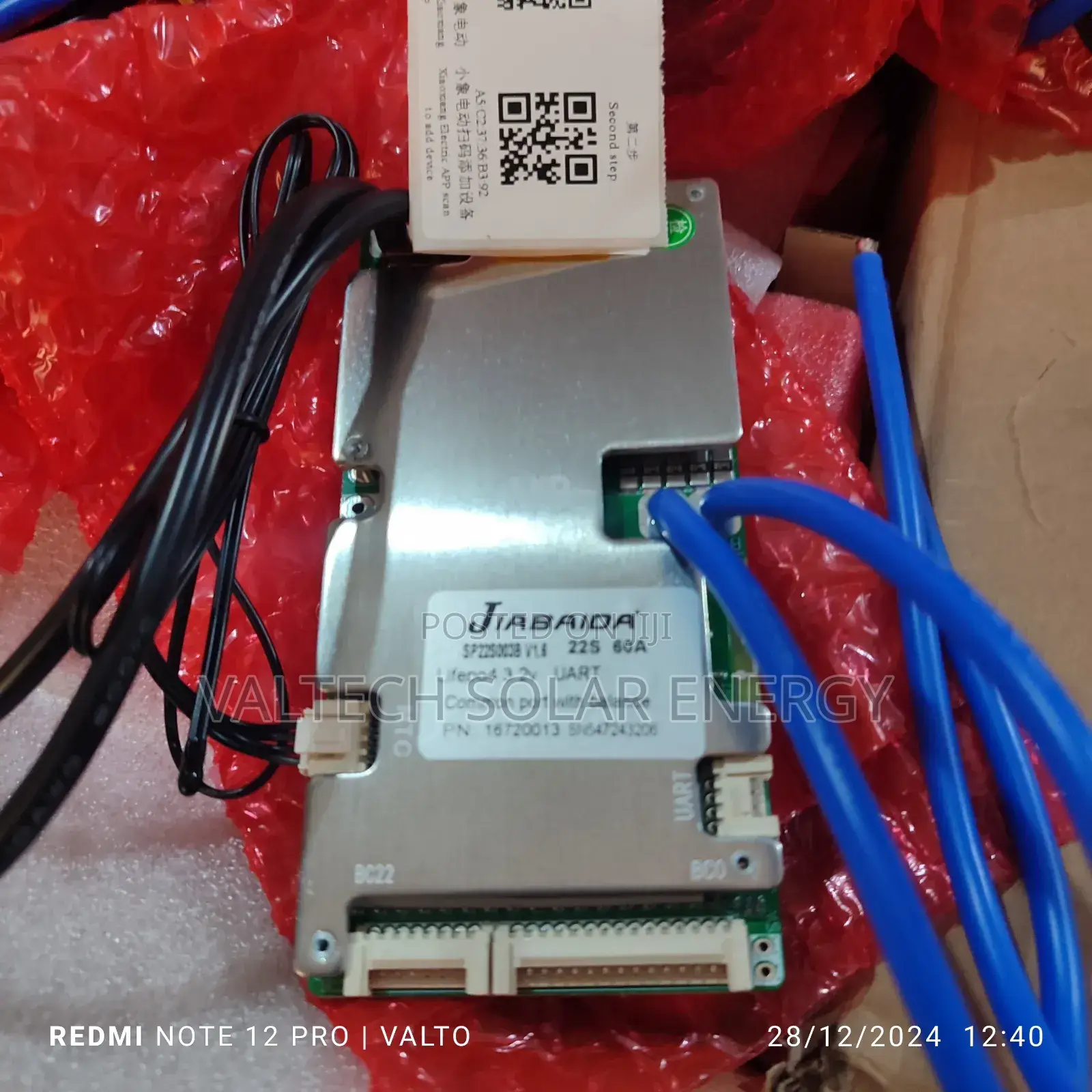JBD Jiabaida 6s-22s 60a Smart Lithuim Battery BMS