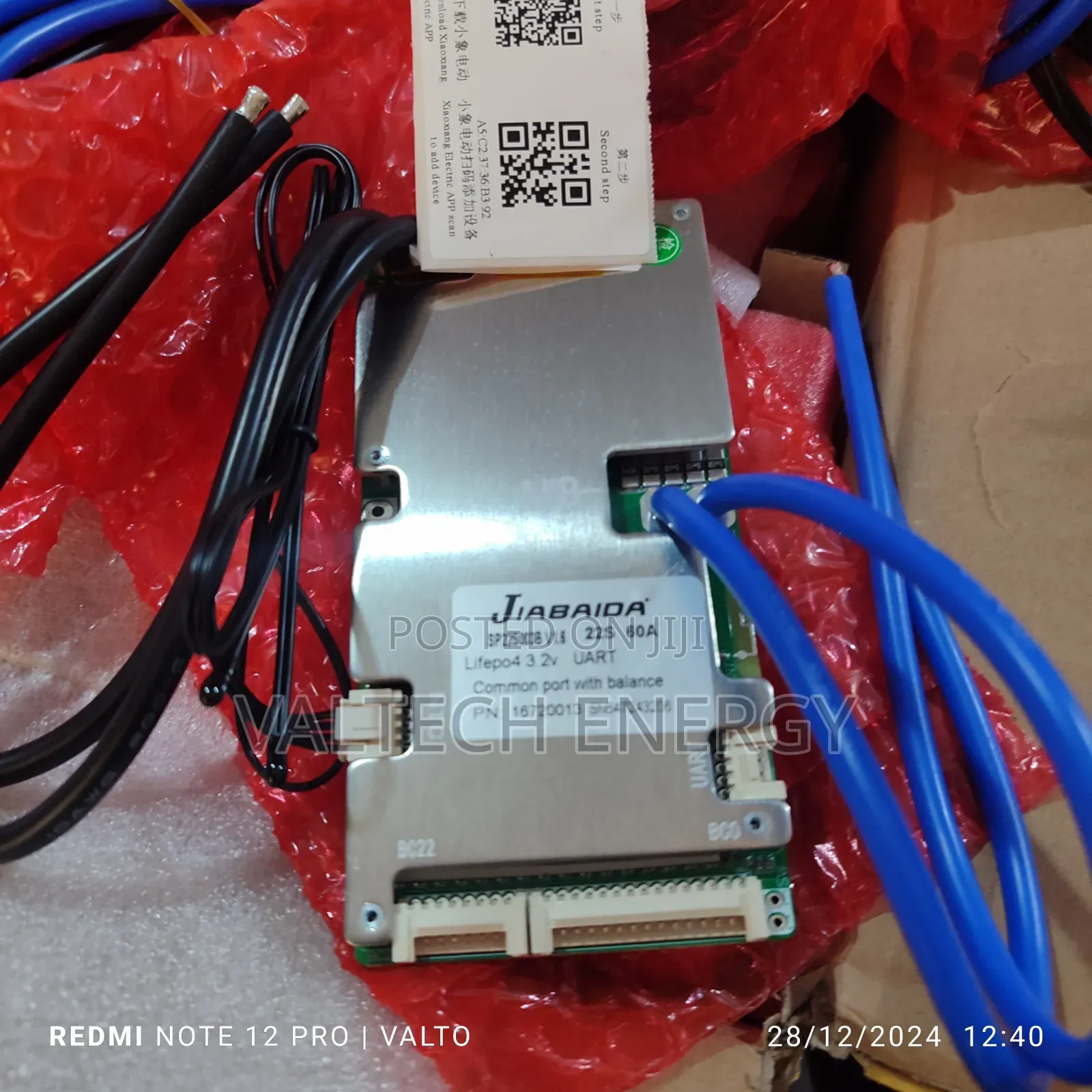 Jbd Jiabaida 6s-22s 60a Smart Lithuim Battery Bms