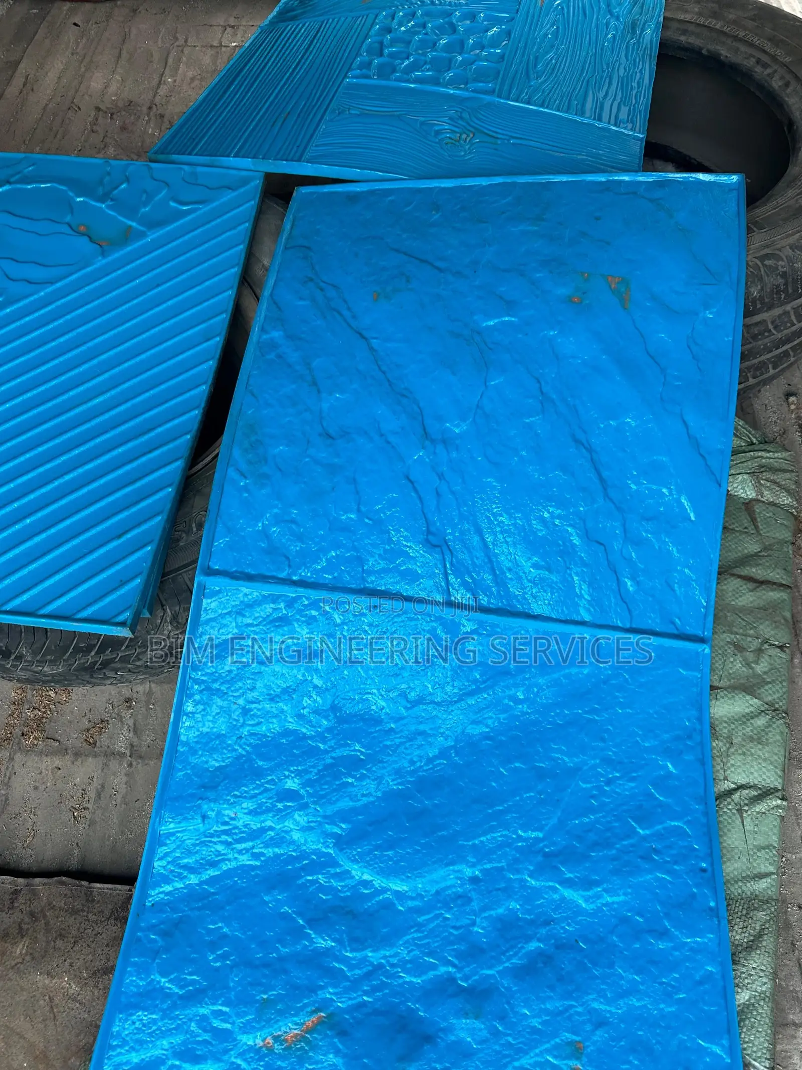 Blue Slate Skin Mold