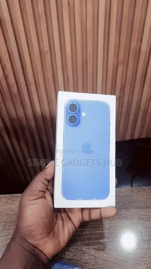 New Apple iPhone 16 128 GB Blue