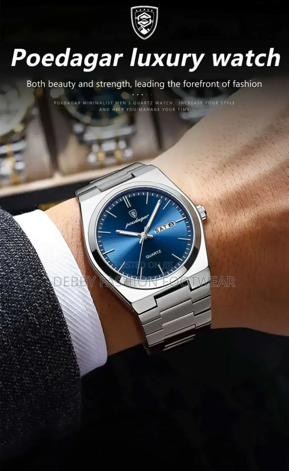 Poedagar Quality Wrist Watch