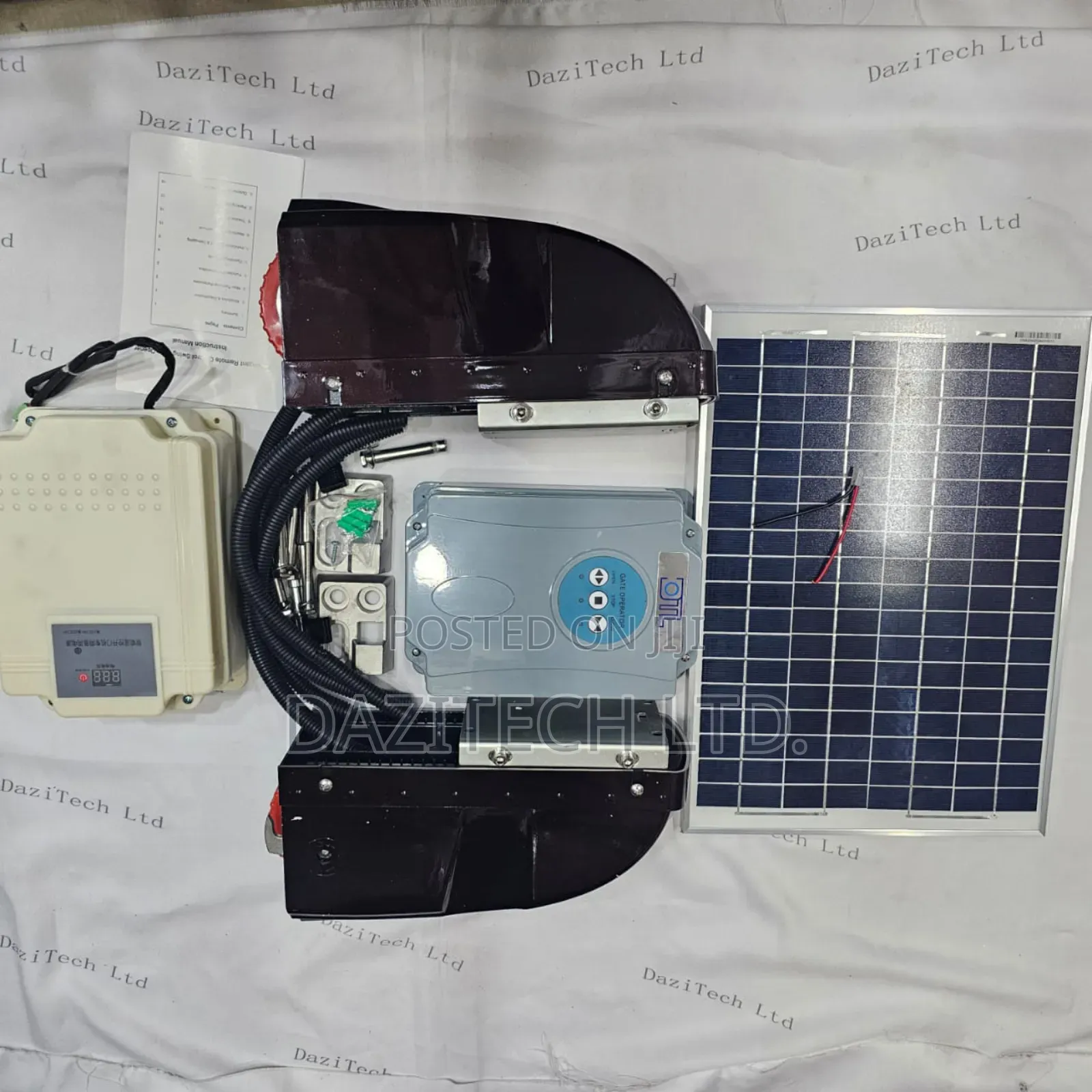 Swing Gate Operator[With Battery and Solar Panel]