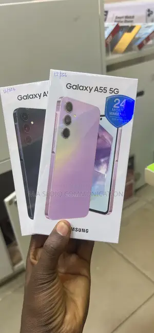 New Samsung Galaxy A55 256 GB Black
