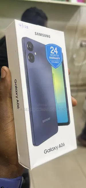 New Samsung Galaxy A06 128 GB Black