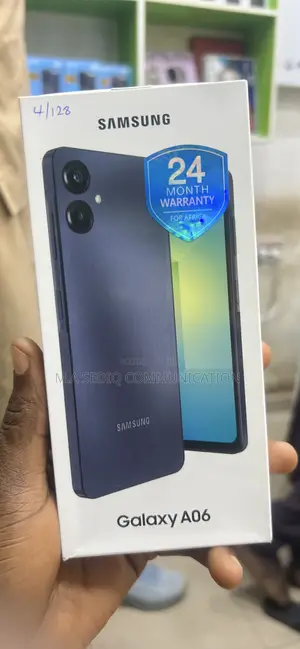 New Samsung Galaxy A06 128 GB Black