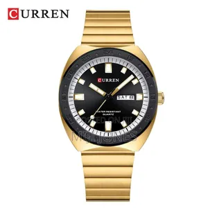 Photo - CURREN Round Gold Chain Watch