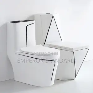 One PIECE TOILET Wc • High Temperature One Time Firing