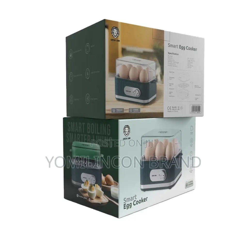 Green Lion Smart Egg Cooker - Green.