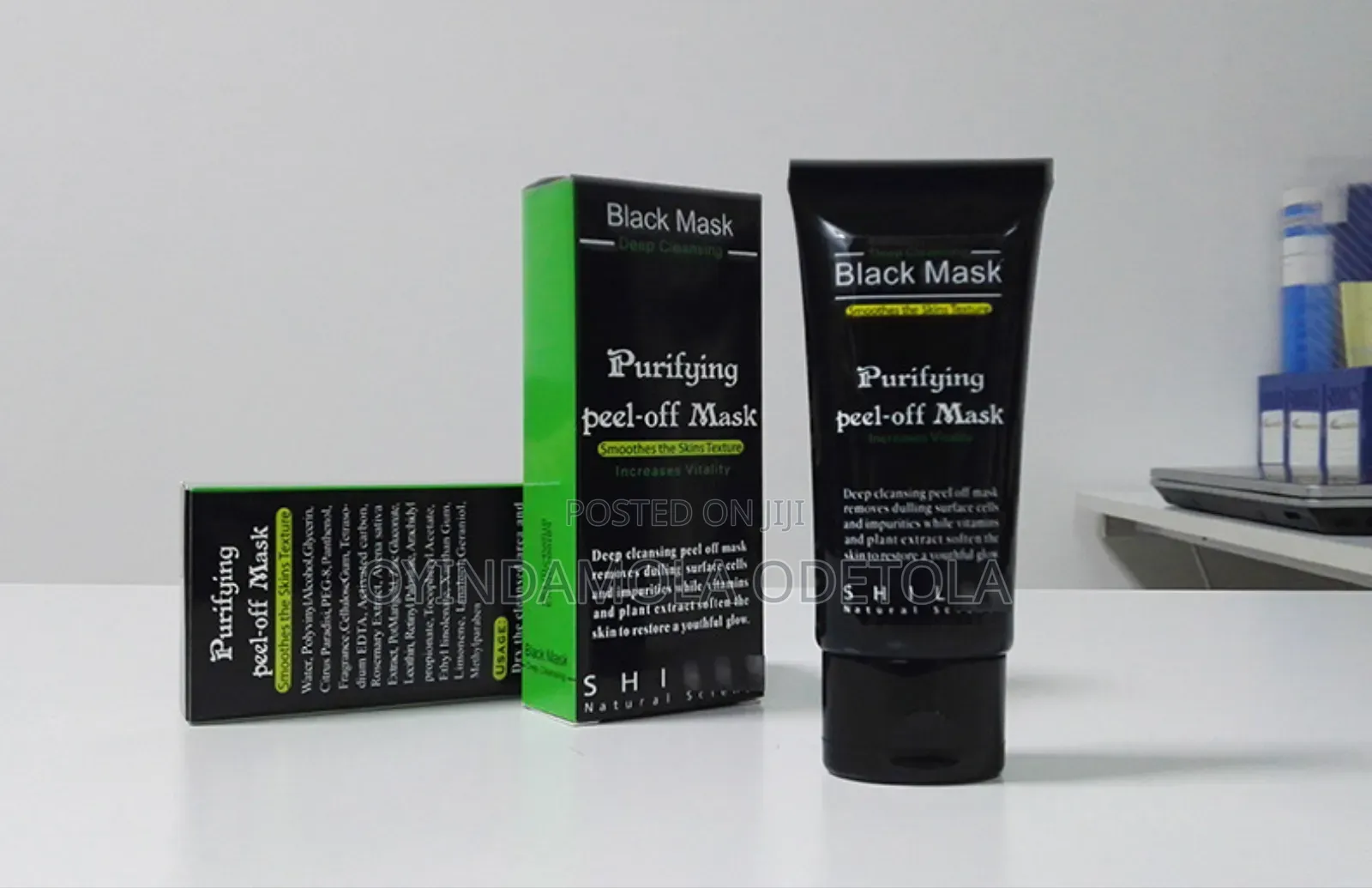 Black Face Mask (Free Delivery Within Ibadan)