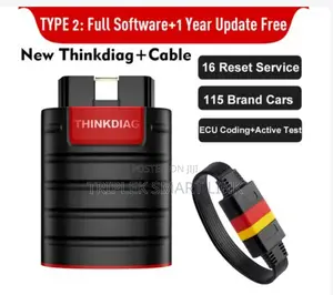 Thinkdiag Obd2 Scanner + Cable Car Code Reader 16 Reset Funs