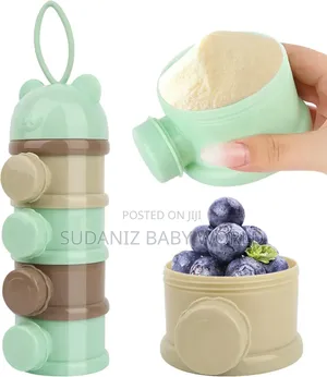 4 Layer Container Milk Divider Baby Formula Dispenser
