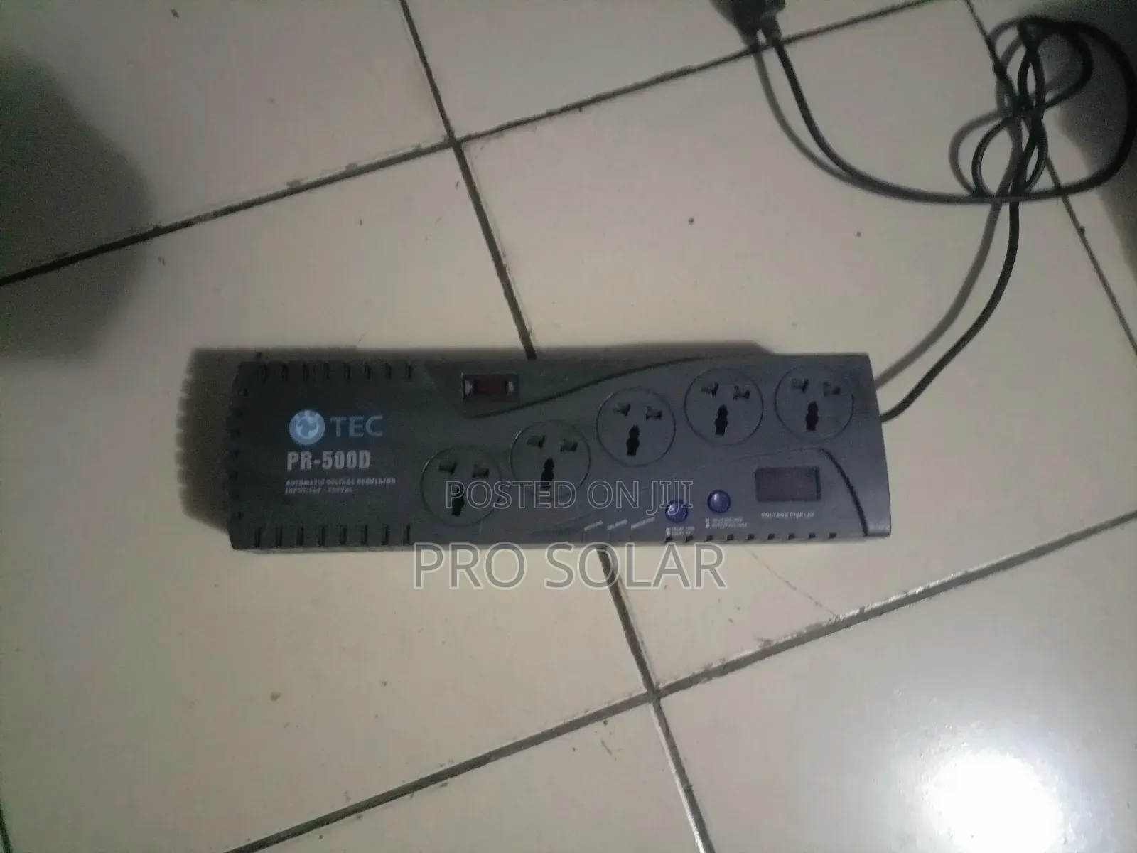 Tec PR-500 Automatic Voltage Regulator 500D