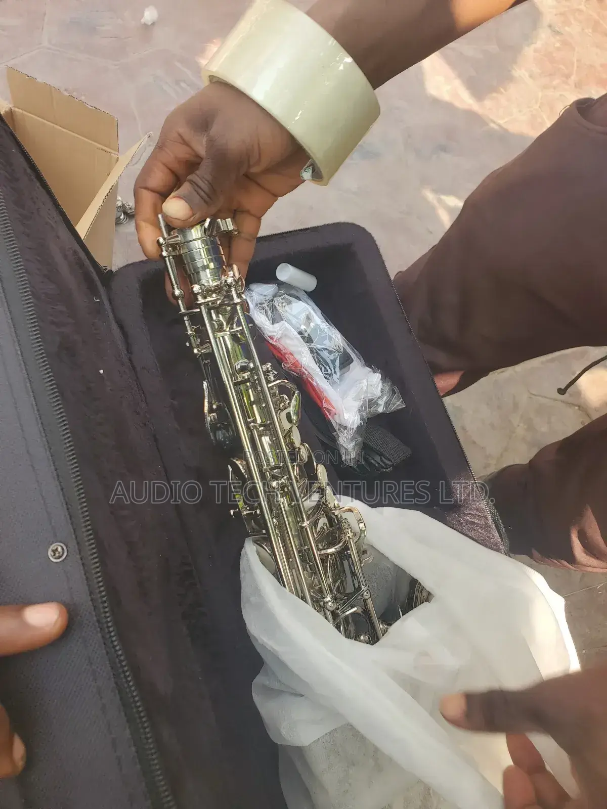 Yamaha Sax Silver