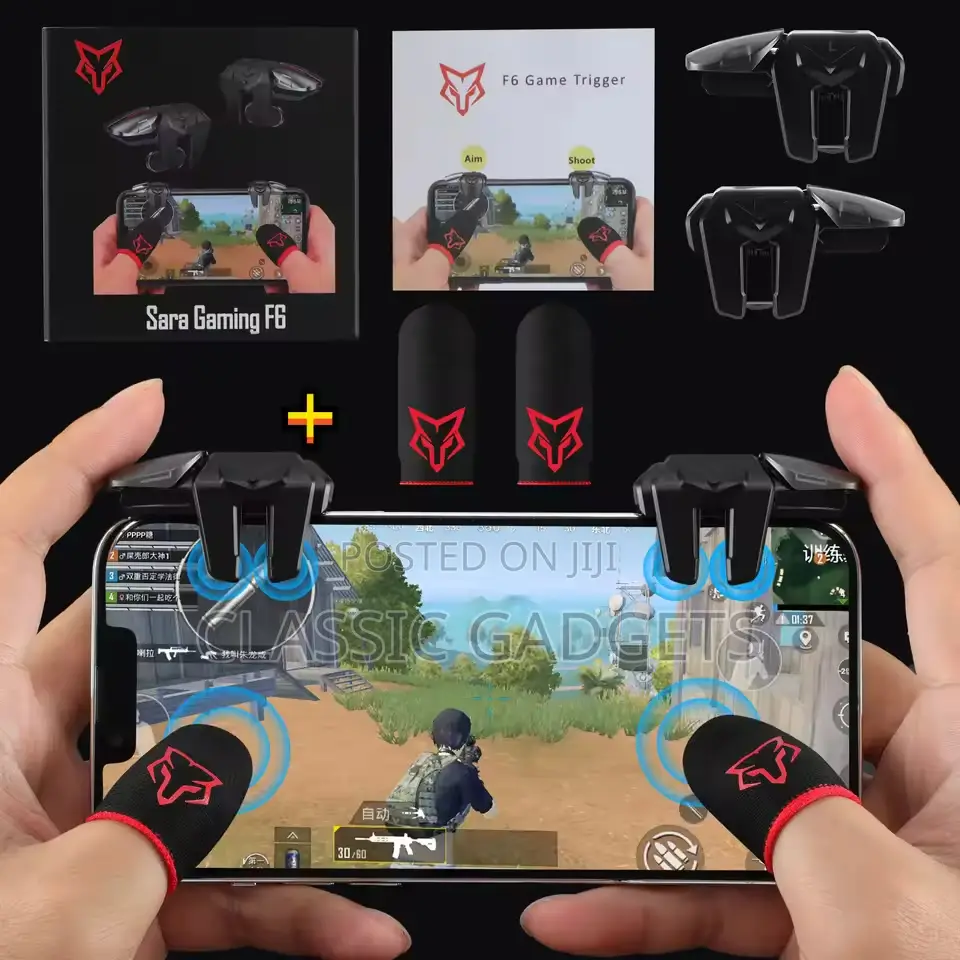 F6 Mobile Dual Game Trigger Controller
