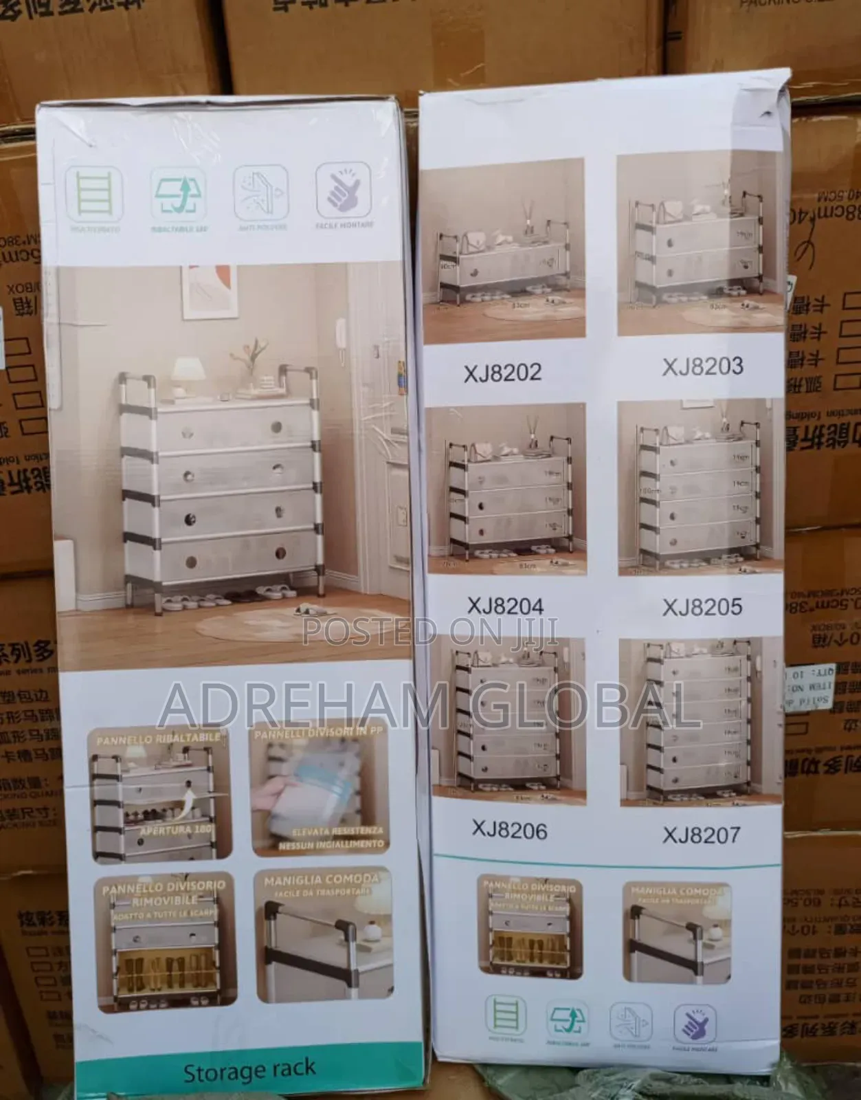 7layer Shoe Rack With Cover