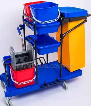 Cleaning Carts Buckets Complete Set