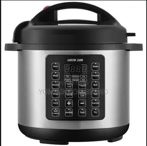Green Lion 8L Electric Pressure Cooker With Auto Warm.