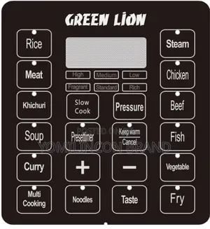 Green Lion 8L Electric Pressure Cooker With Auto Warm.