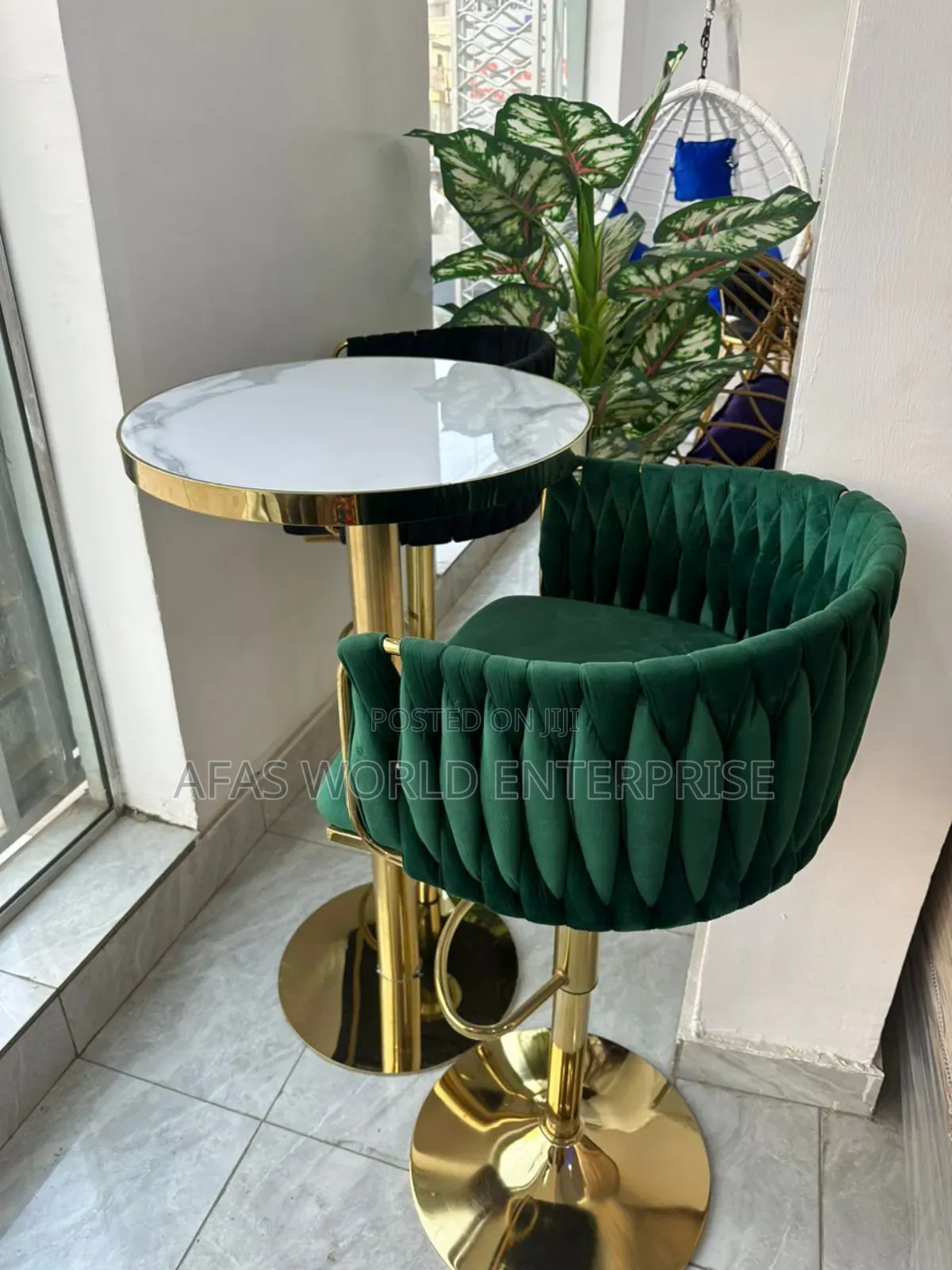 Beautiful Balcony Chair and Table