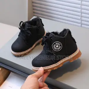 Unisex Baby Breathable Thick Cotton Boots