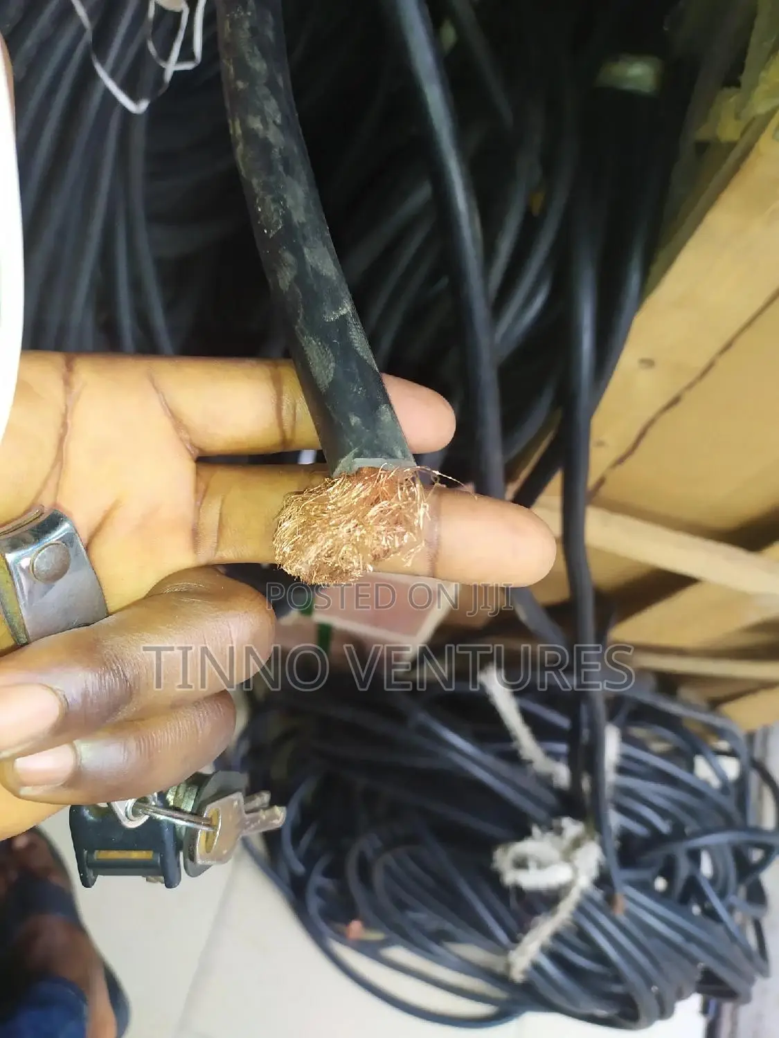 35mm Copper Welding Cable(100yards)