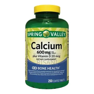 Spring Valley Calcium 600mg Vitamin D3 250 Coated Tablets