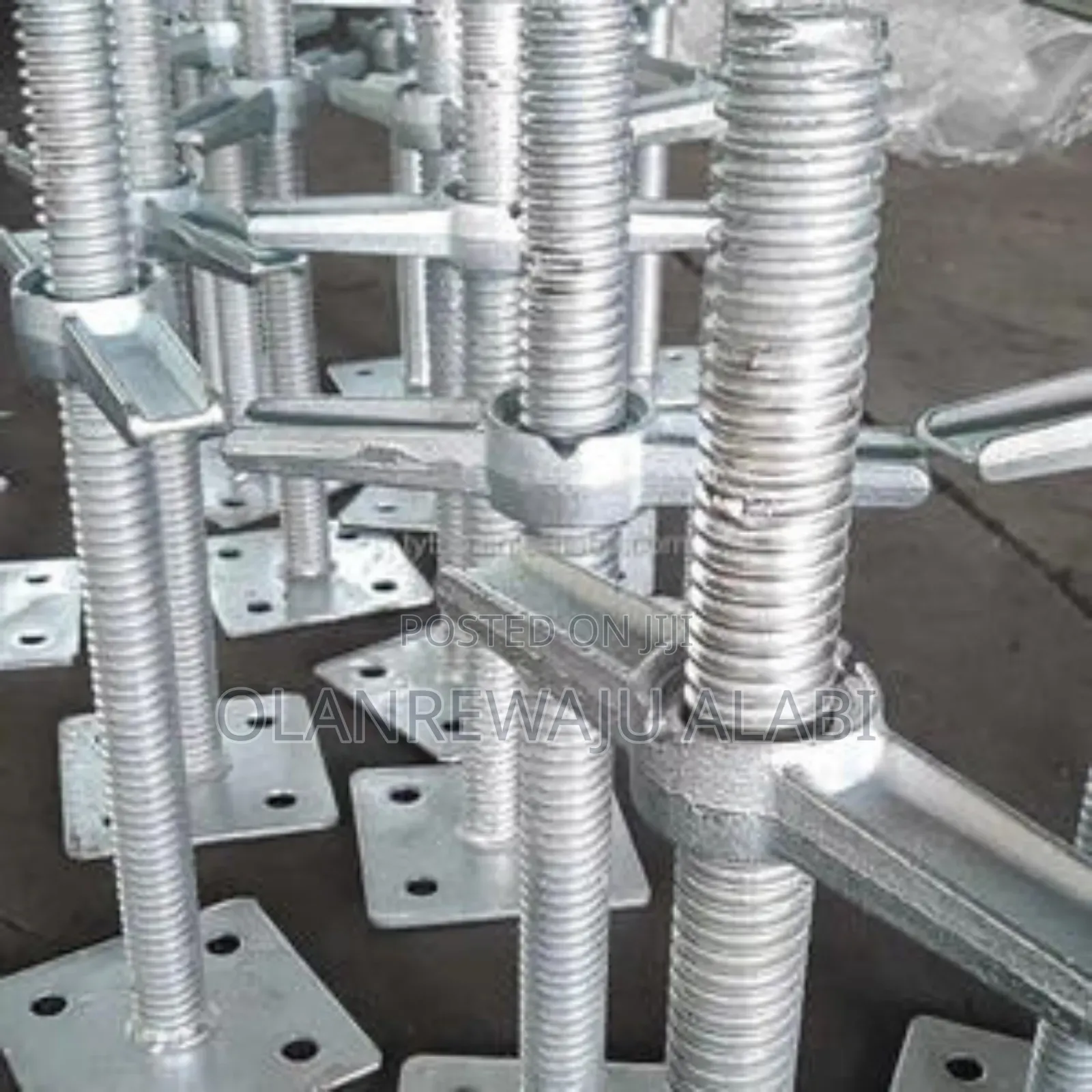 Adjustable Galvanized Screw Jack