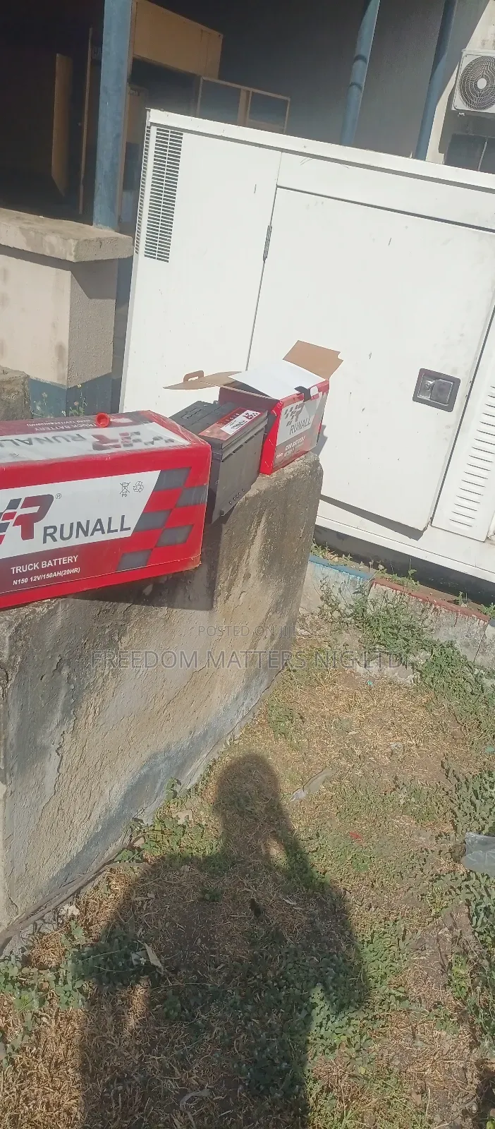 Mikano Generator Battery Original