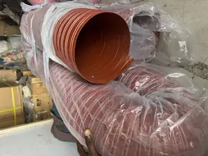 8” by 4 Meters Heat Resistance Red Wire Hose