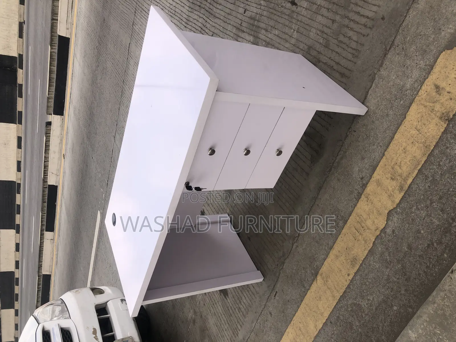 White Design Table