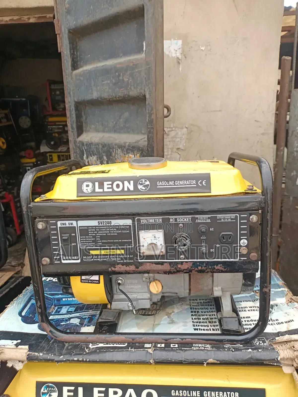Used 1.9kva Generator
